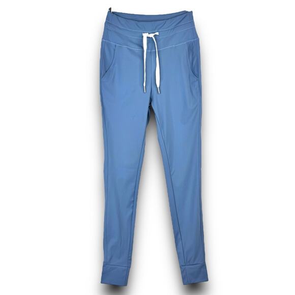 NEW Halara Softlyzero™ Airy High Waist Joggers Pockets Drawstring Waist Blue XS - Picture 2 of 11